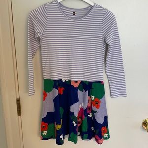 Tea Collection girls long sleeve dress size 8